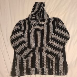 Autentic Mexican Baja hoodie with pocket